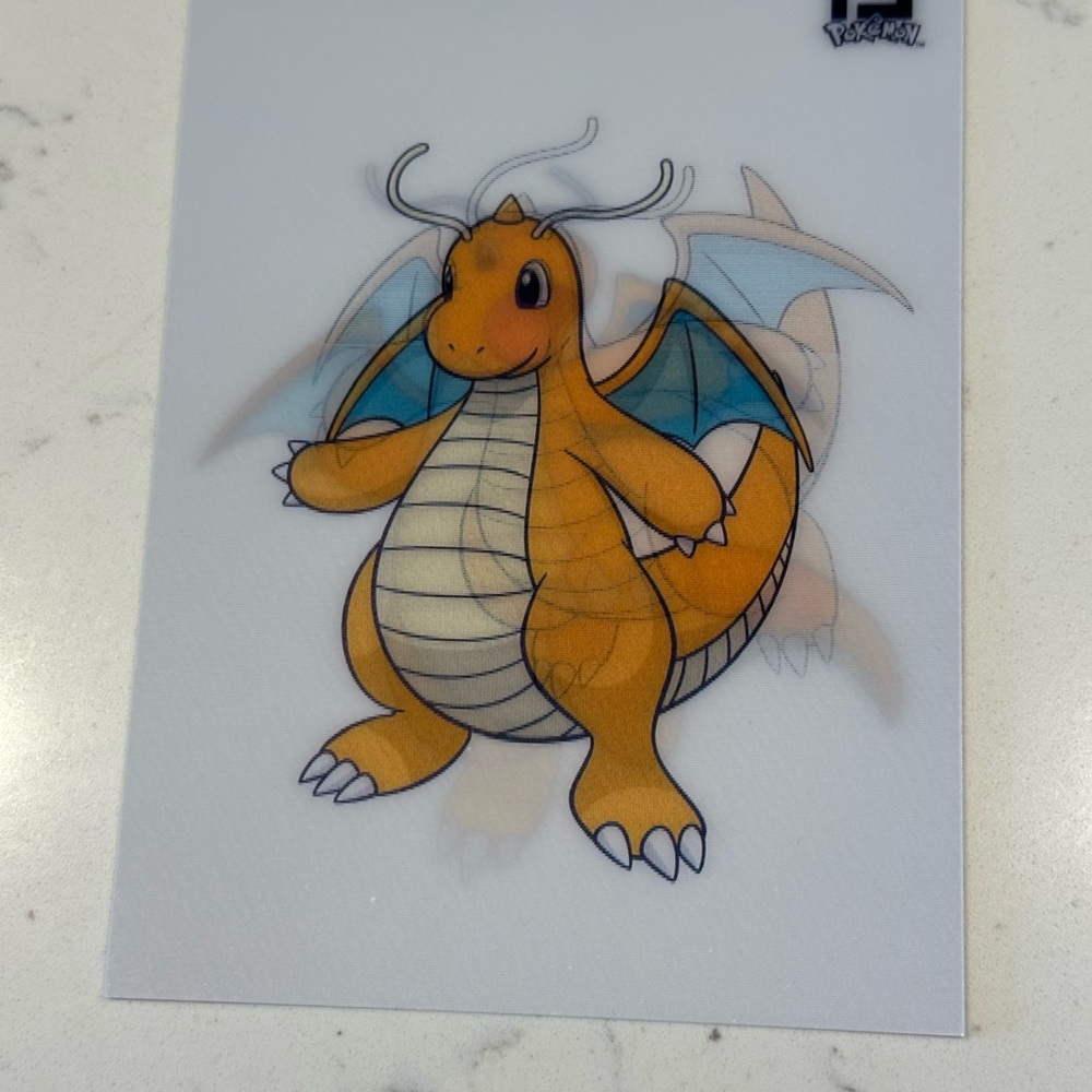 Fendi Pokémon post cards - Dragon-Themed Reptile - 4 unit